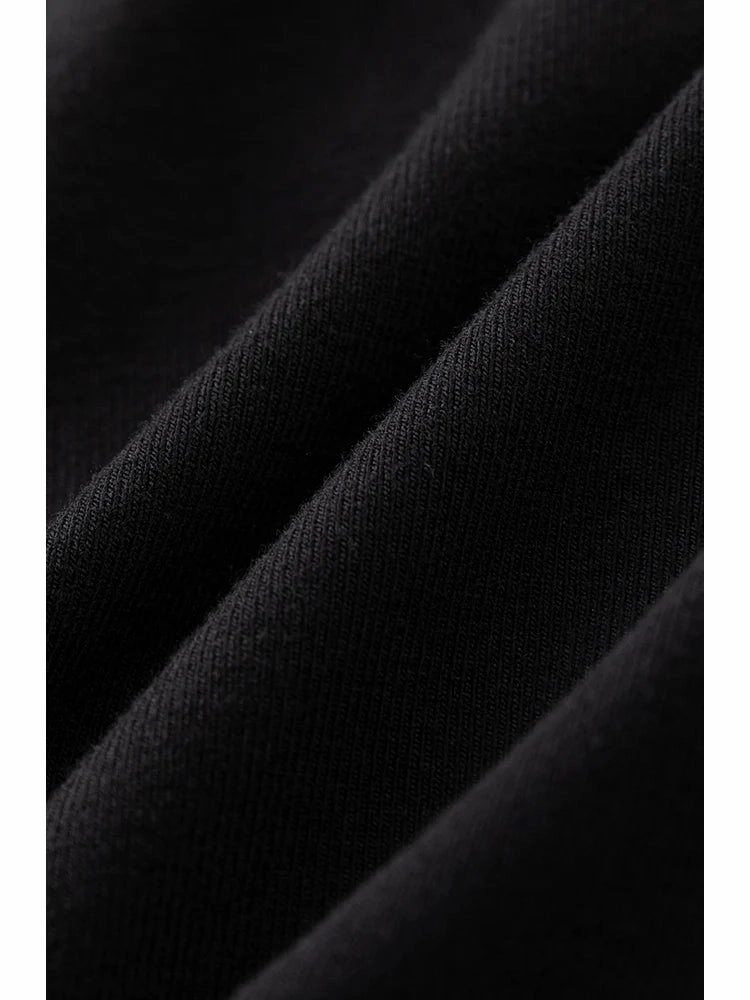 High Elasticity Word Collar Slim Fit T-shirt for Women