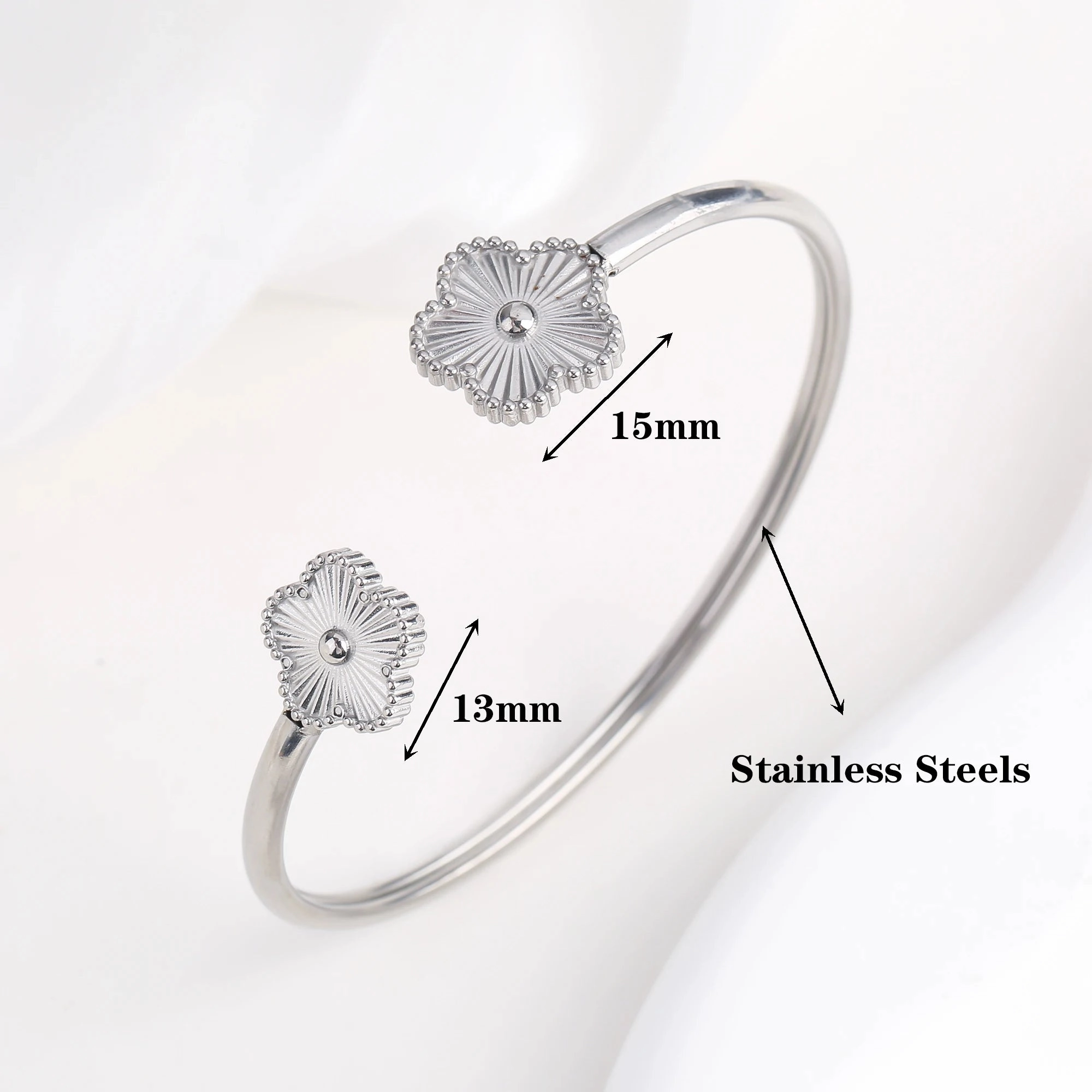 High Quality Luxury Stainless Steel Botanical Jewelry Set for Women