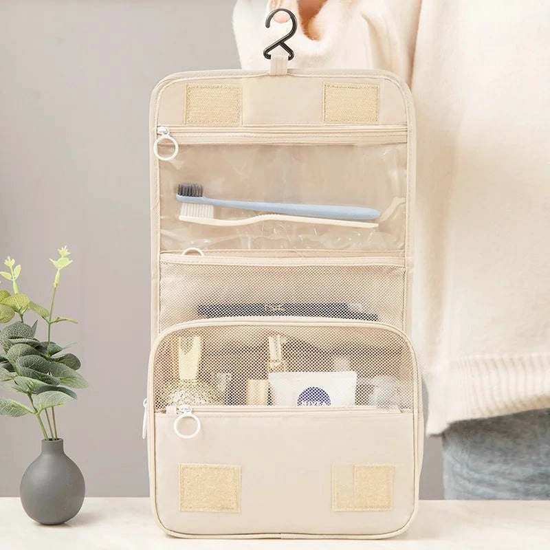 High Quality Women Makeup Bags Travel Cosmetic Bag Toiletries Organizer Waterproof Storage Wash Bag for Travel and Home