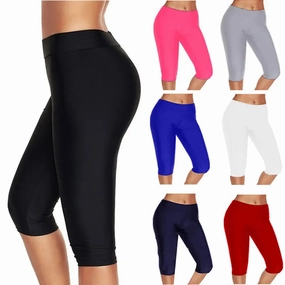 High Waist Push Up Fitness Leggings Crop Wide Waistband