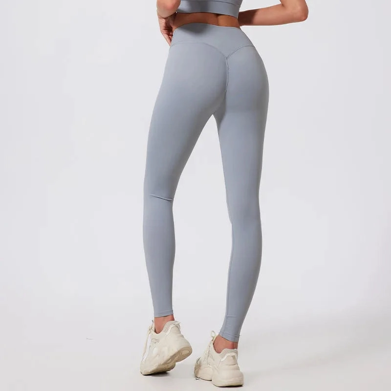 High Waist Quick-Dry Fitness Leggings for Women - Breathable, Compressed, and Anti-Wrinkle Tights for Yoga, Running, and Gym Workouts