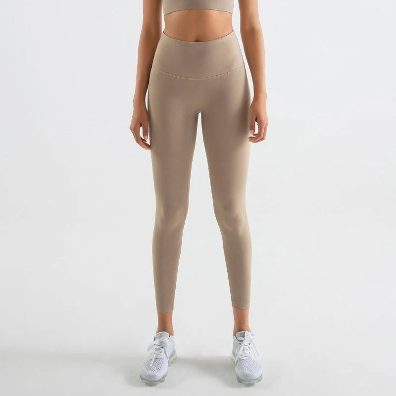 High Waist SOISOU Nylon Leggings Women's Yoga Fitness Pants