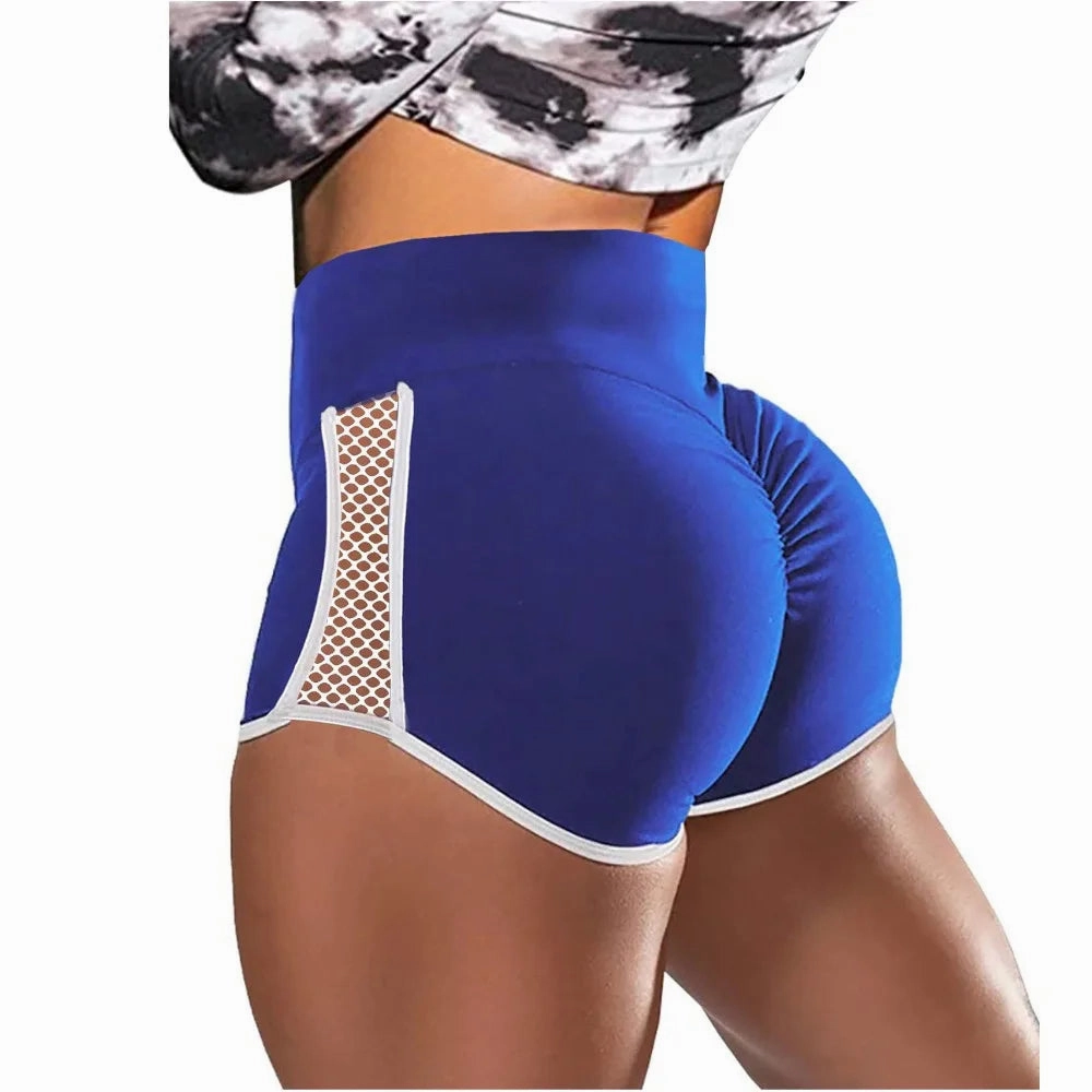 High Waist Sport Shorts Quick-Drying Slim Fit Yoga Run Shorts