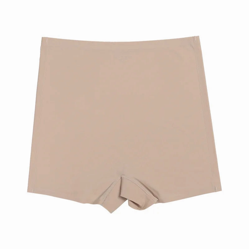 High Waist Women's Safety Shorts Under Skirt Ice Silk Seamless Boxer Briefs Breathable Cycling Pants for Comfort and Movement