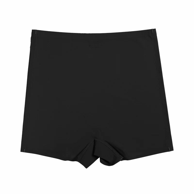 High Waist Women's Safety Shorts Under Skirt Ice Silk Seamless Boxer Briefs Breathable Cycling Pants for Comfort and Movement