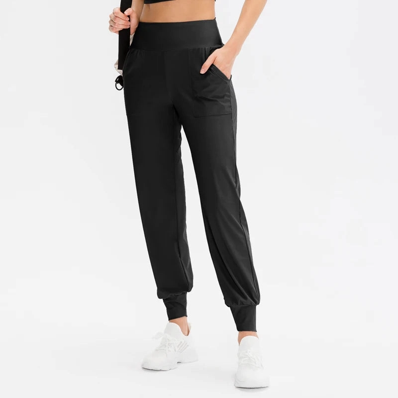 High Waist Women Sweatpants Running Track Pants for Yoga