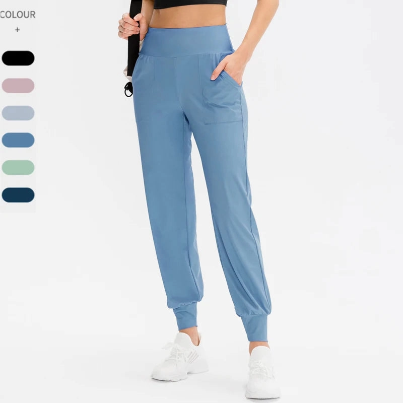 High Waist Women Sweatpants Running Track Pants for Yoga