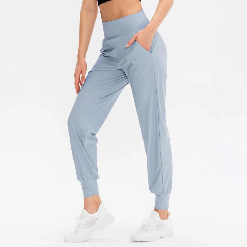 High Waist Women Sweatpants Running Track Pants for Yoga