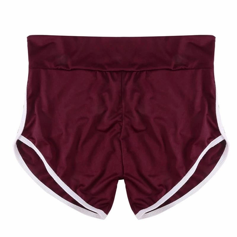 High Waisted Woman's Shorts Summer Running Yoga Pants