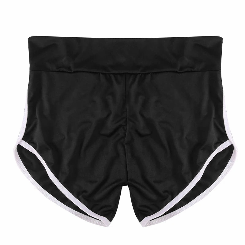 High Waisted Woman's Shorts Summer Running Yoga Pants