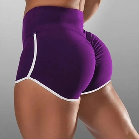 High Waisted Woman's Shorts Summer Running Yoga Pants