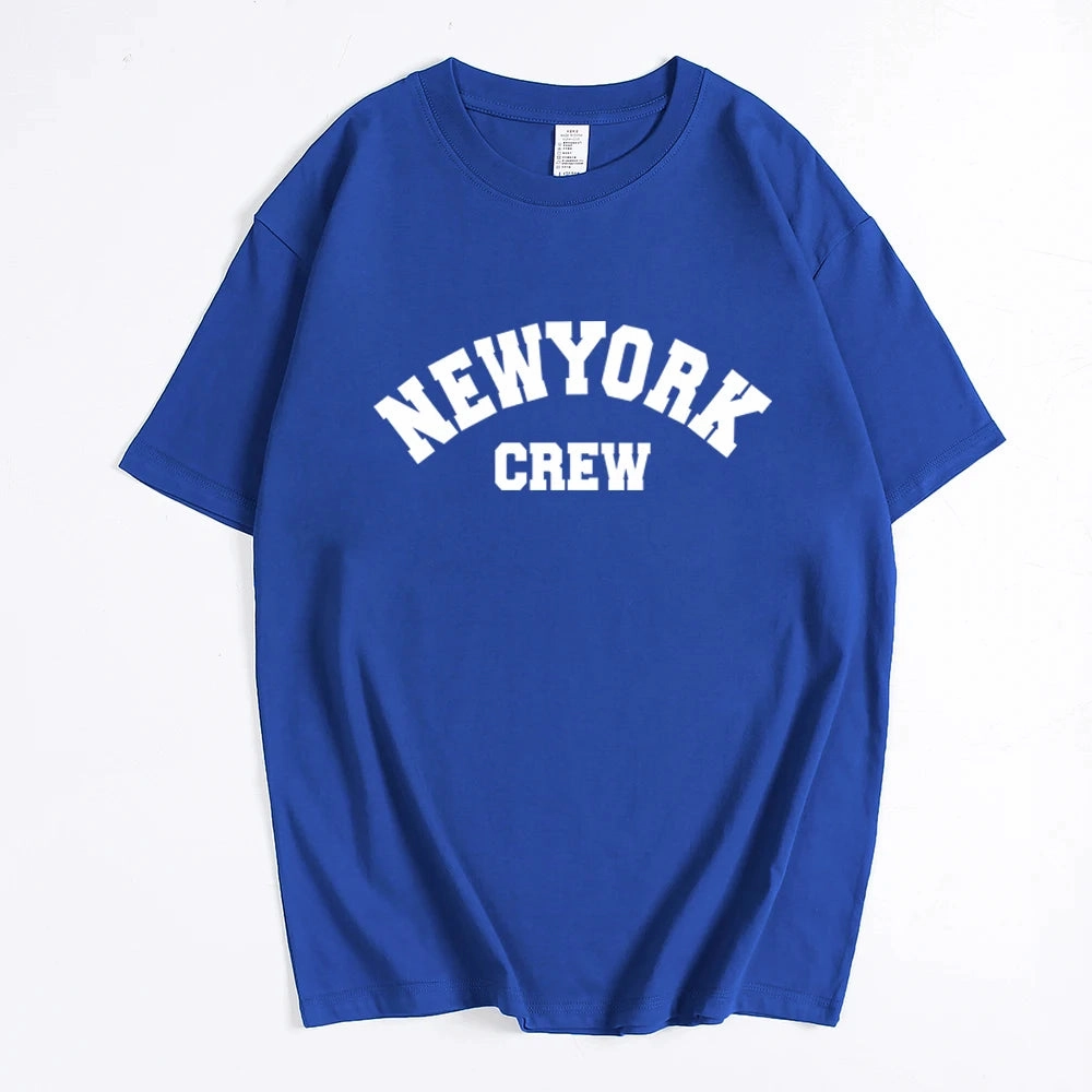 Hirsionsan Oversized Letter Graphic T-shirt Women Soft Casual Top