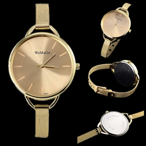 Hot Sale Luxury Women's Watches Gold Bracelet Ladies Clock