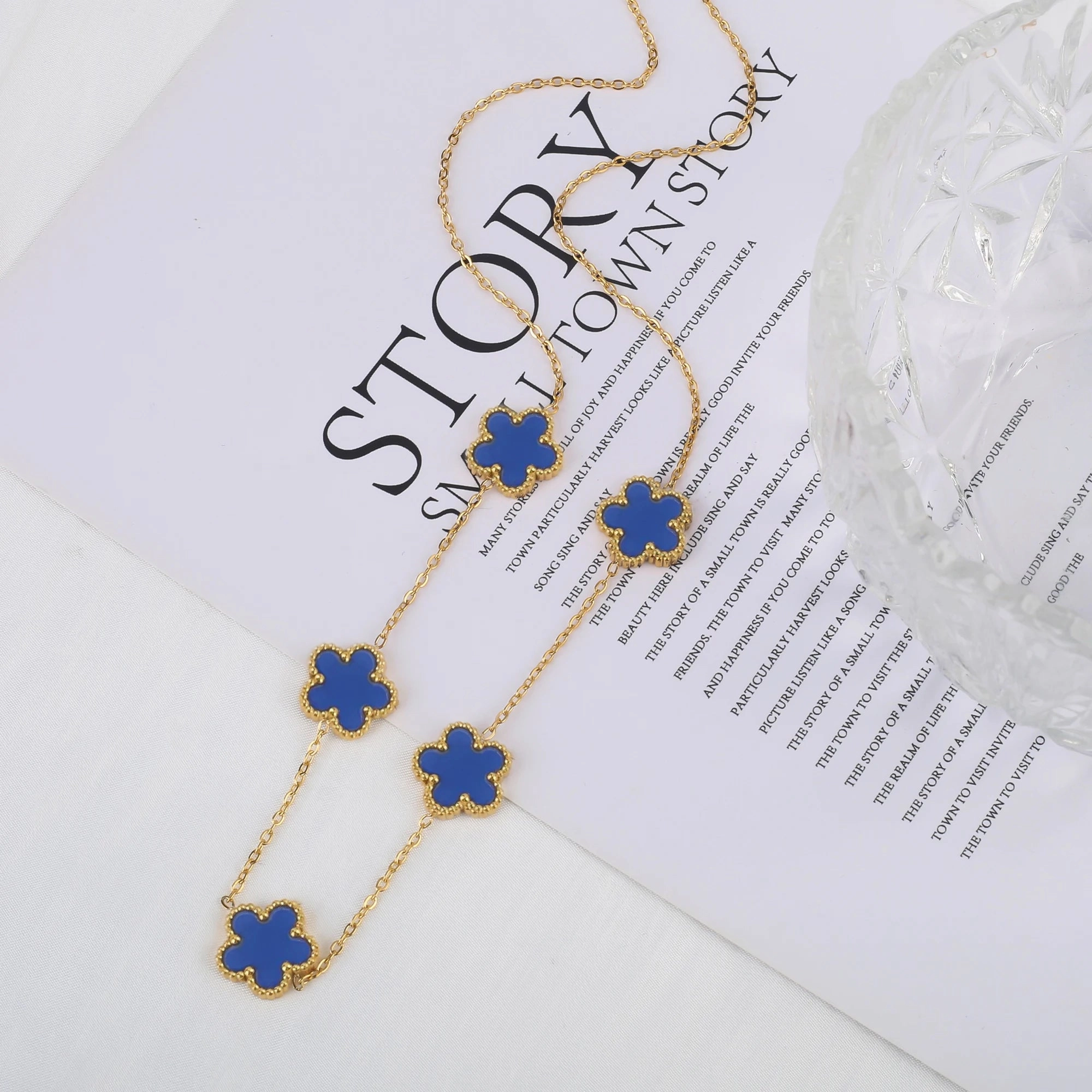 Hot Sale Stainless Steel Adjustable Clover Bracelet for Women