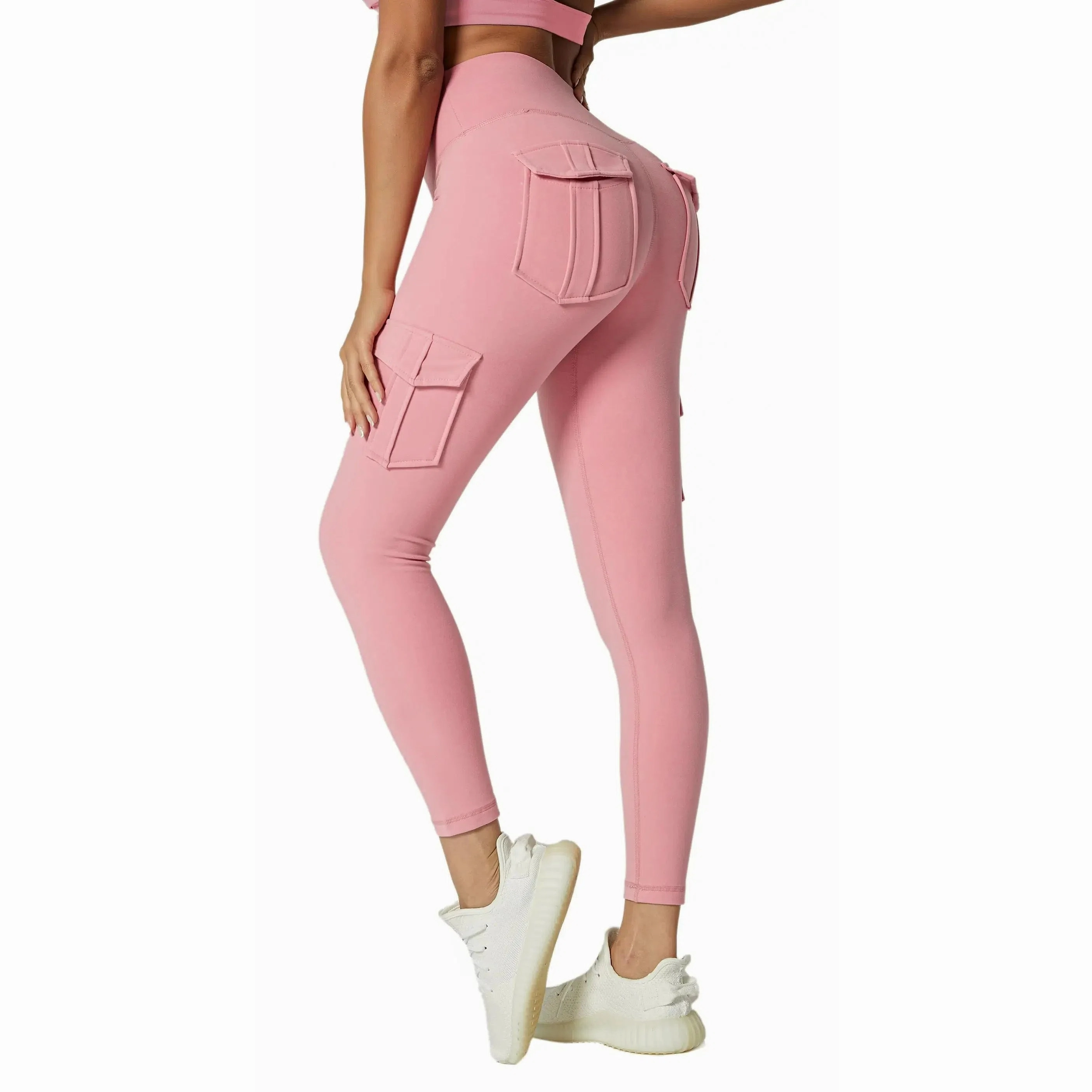 Hot Sale Women Yoga Workout Pocket Leggings High Waist Stretch