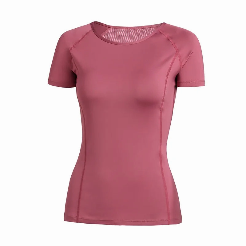 Ladies Sportswear Yoga Wear Plus Size T-Shirt for Fitness