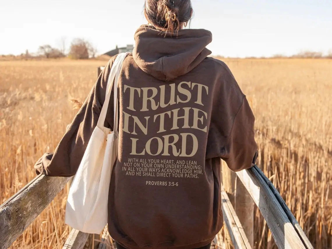 Love Like Jesus Letter Print Hoodie for Women Casual Warm Oversize Sweatshirt