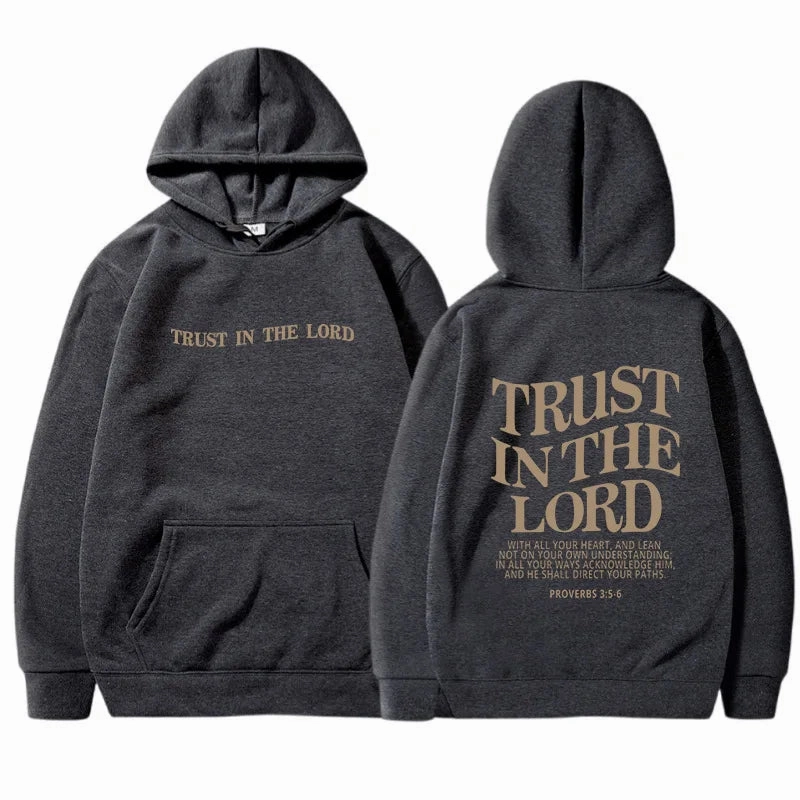 Love Like Jesus Letter Print Hoodie for Women Casual Warm Oversize Sweatshirt