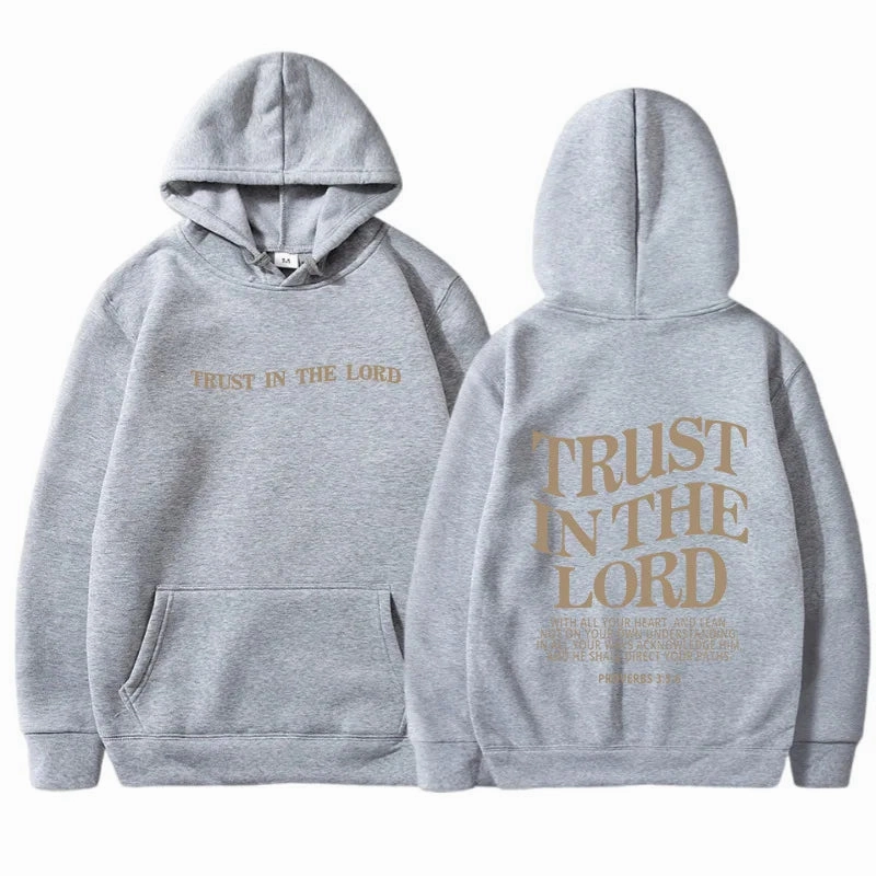 Love Like Jesus Letter Print Hoodie for Women Casual Warm Oversize Sweatshirt