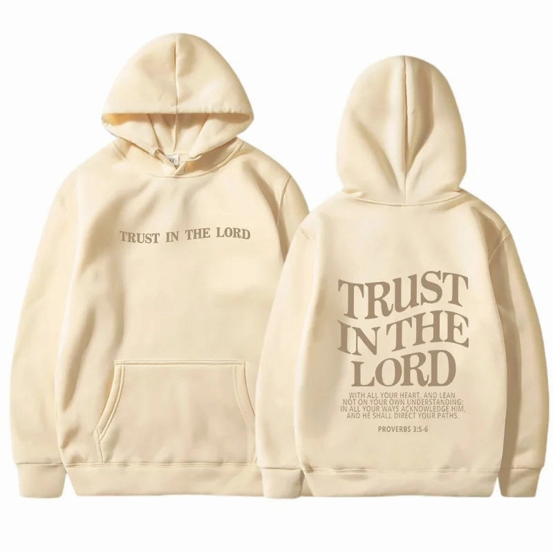 Love Like Jesus Letter Print Hoodie for Women Casual Warm Oversize Sweatshirt
