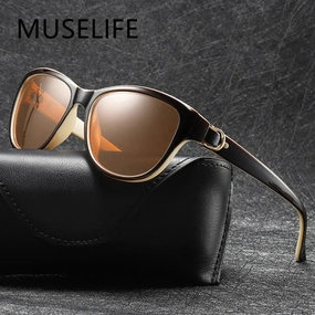 Luxury Cat Eye Polarized Sunglasses for Men and Women