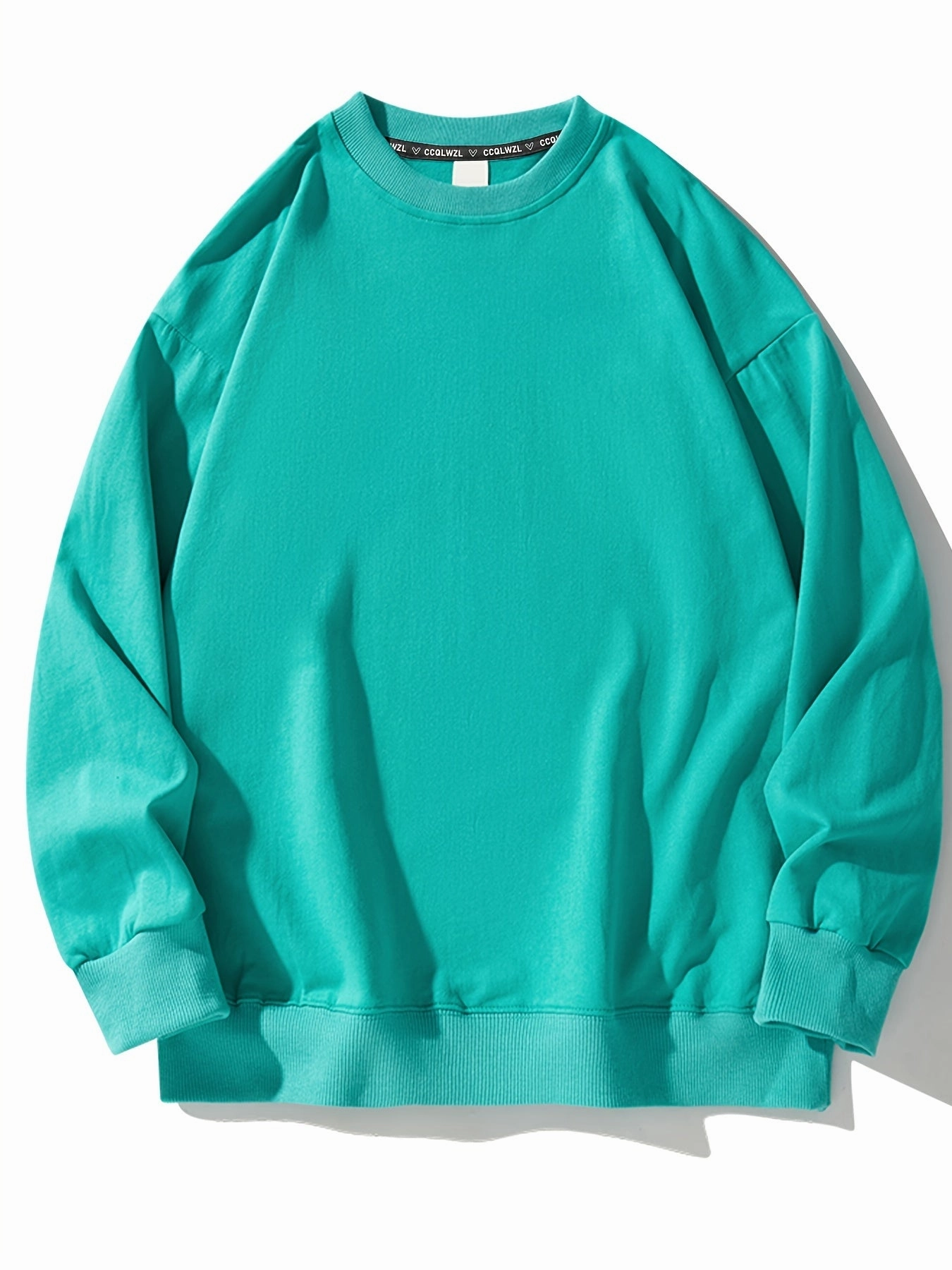 Men's Crew Neck Cartoon Long Sleeve Sweatshirt