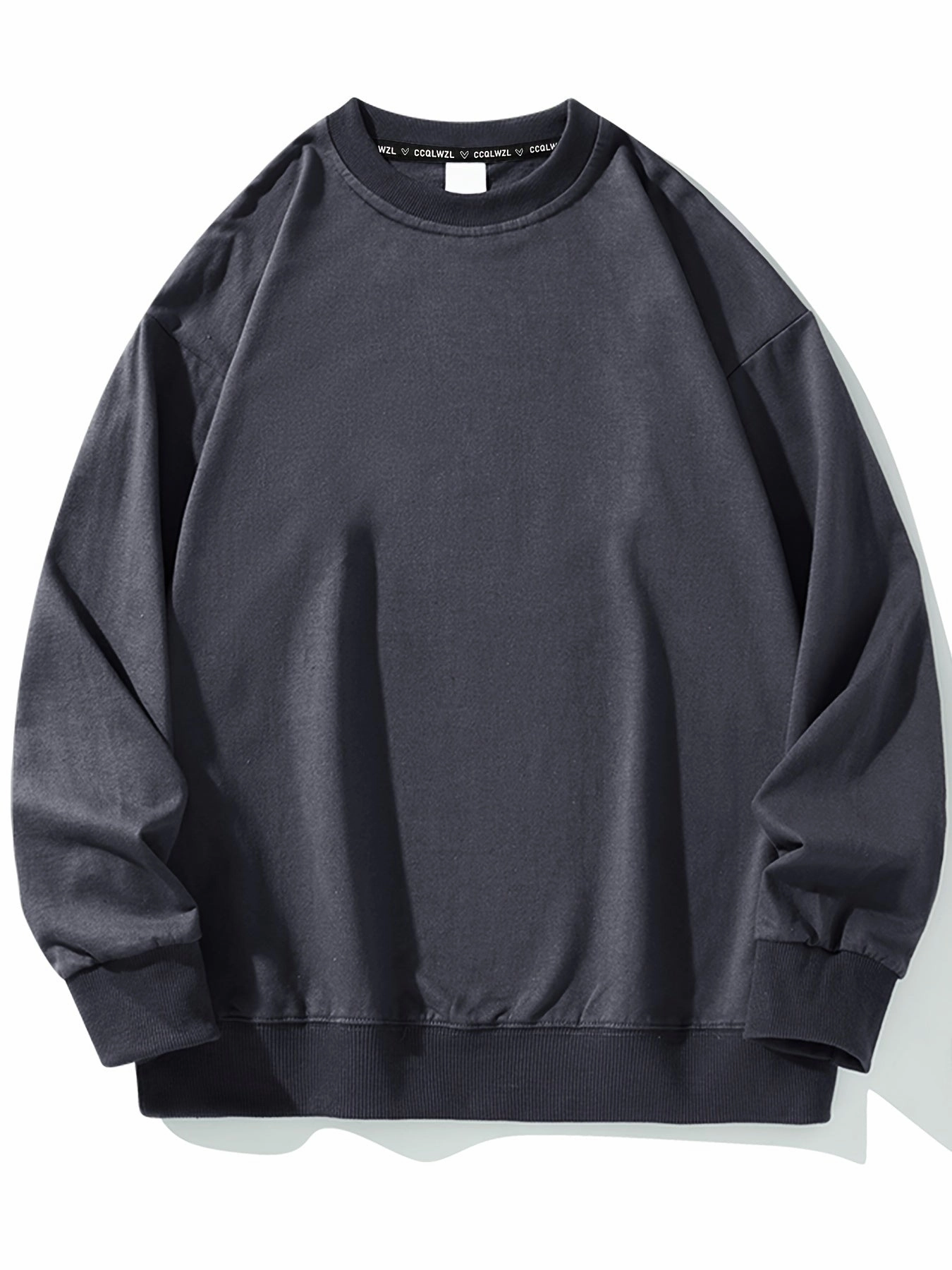 Men's Crew Neck Cartoon Long Sleeve Sweatshirt