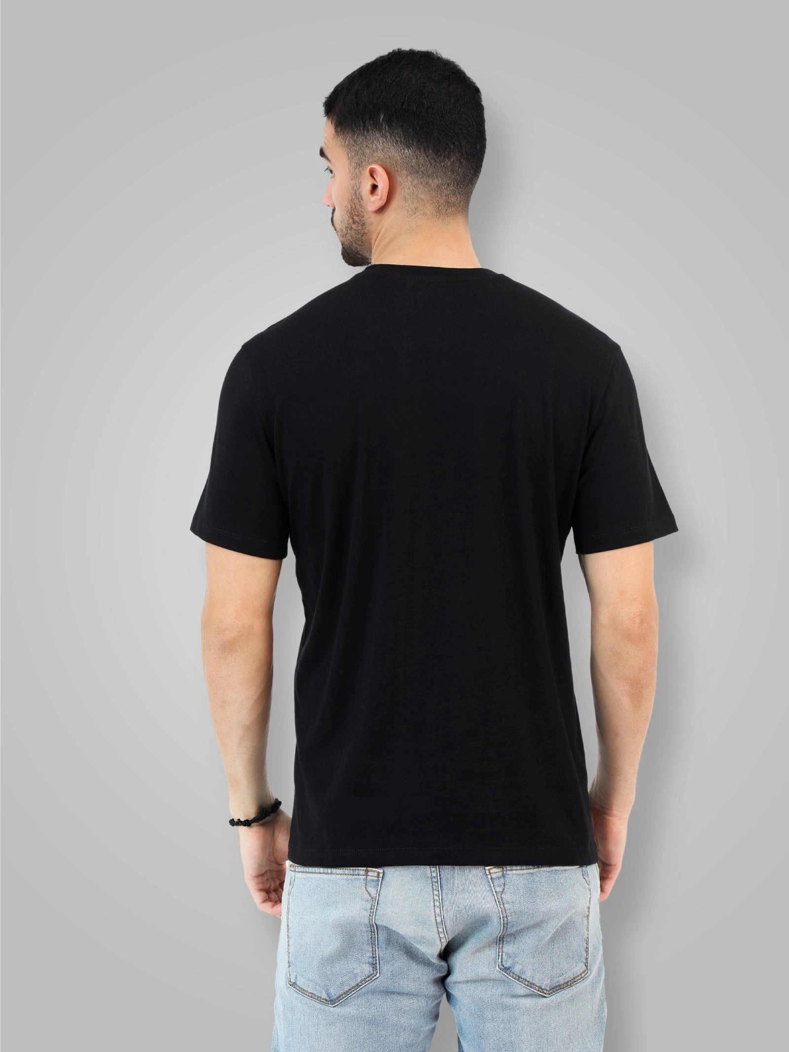 Men's Premium Combed Cotton Printed T-Shirt