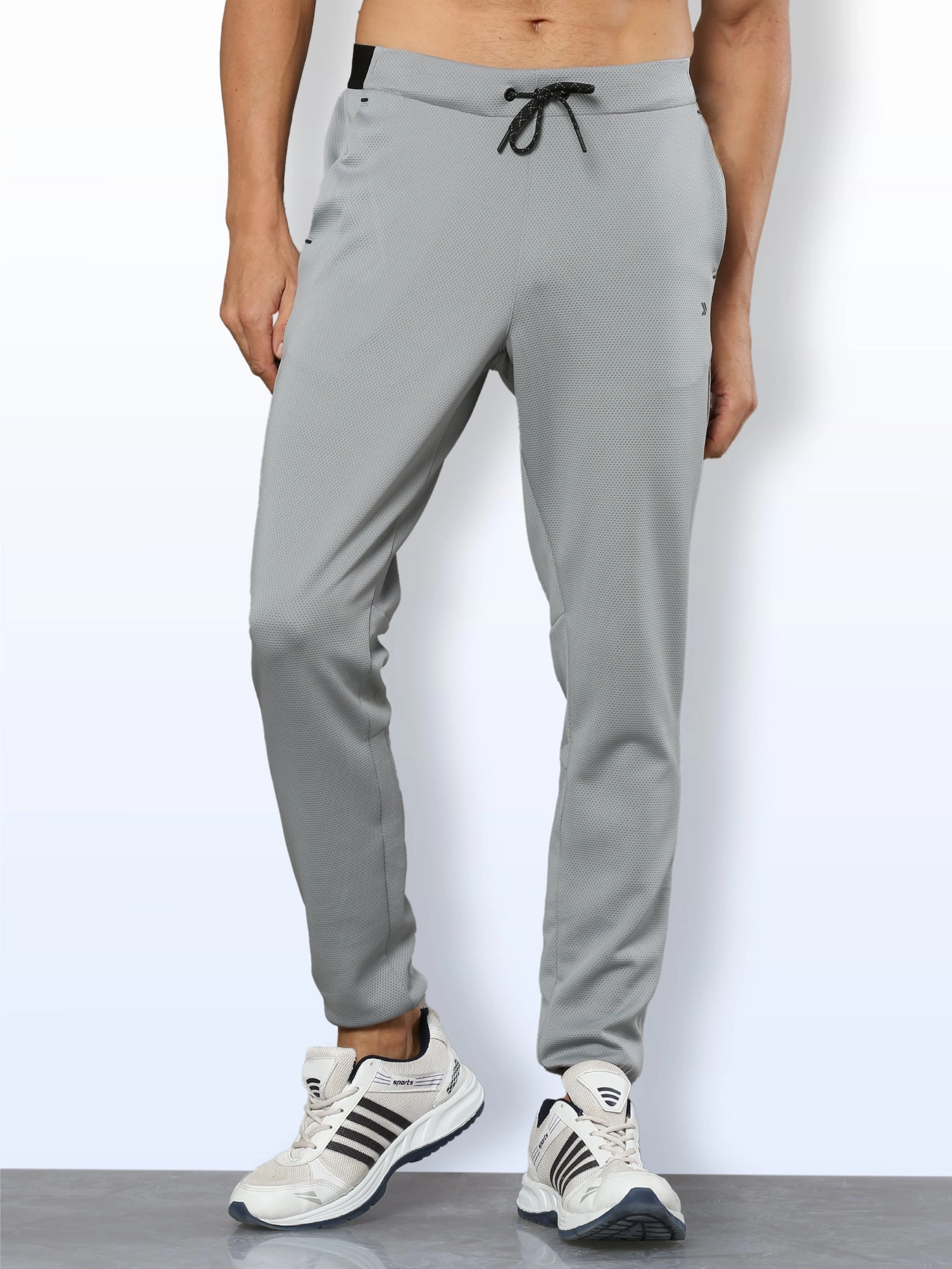 Men's Solid Breathable Gym Track Pants
