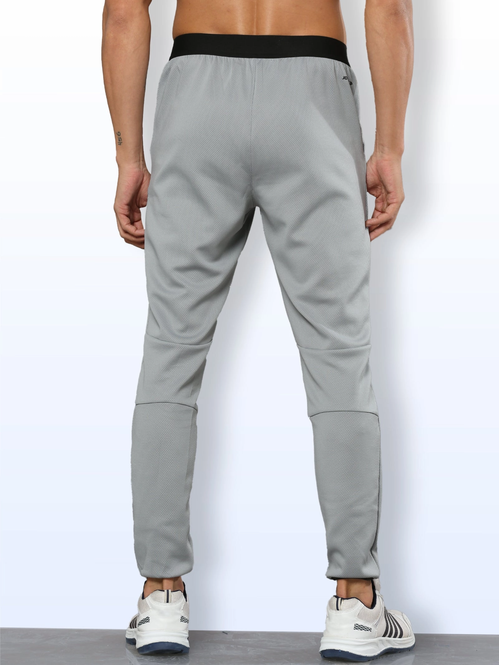 Men's Solid Breathable Gym Track Pants