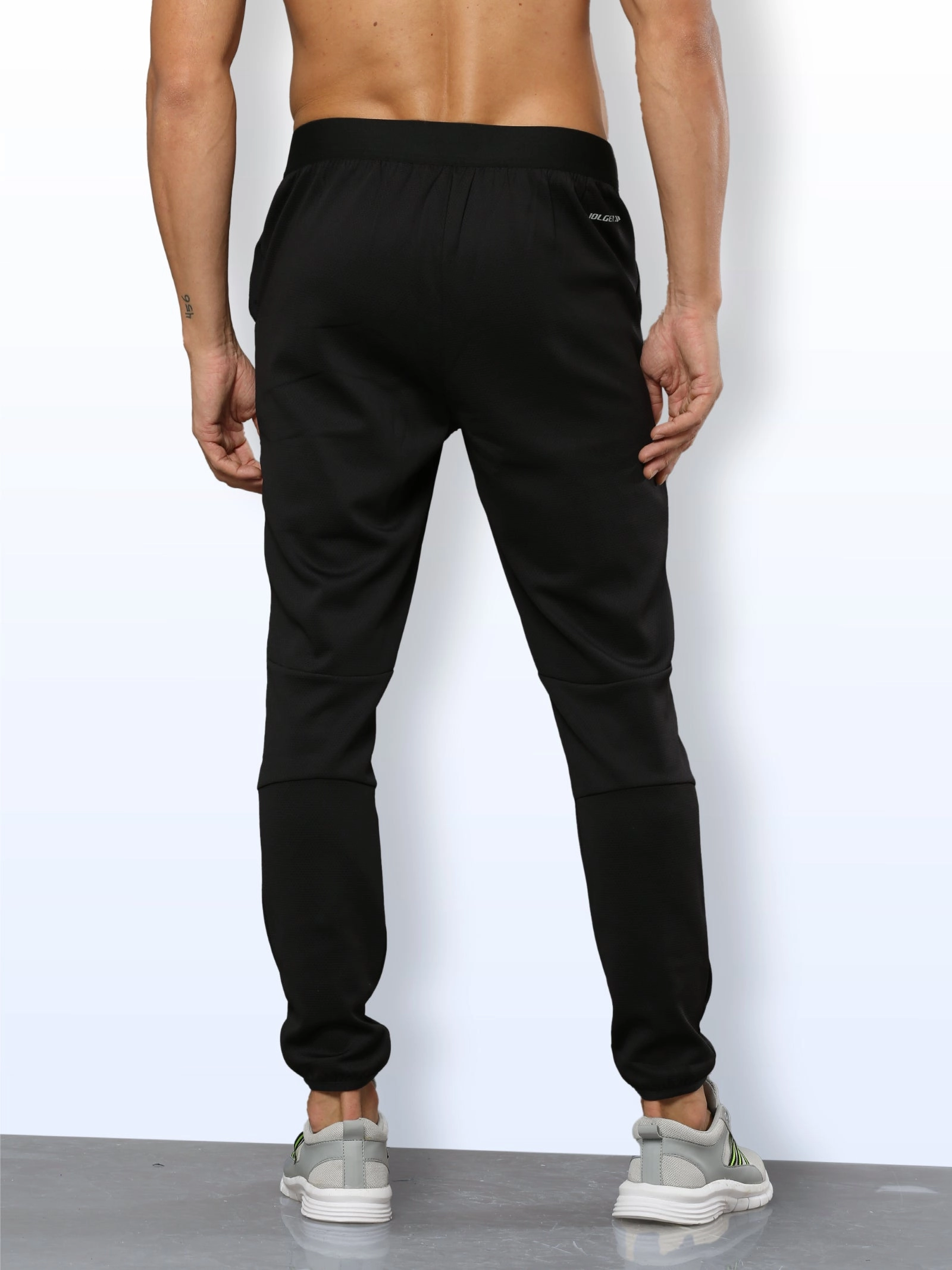 Men's Solid Breathable Gym Track Pants