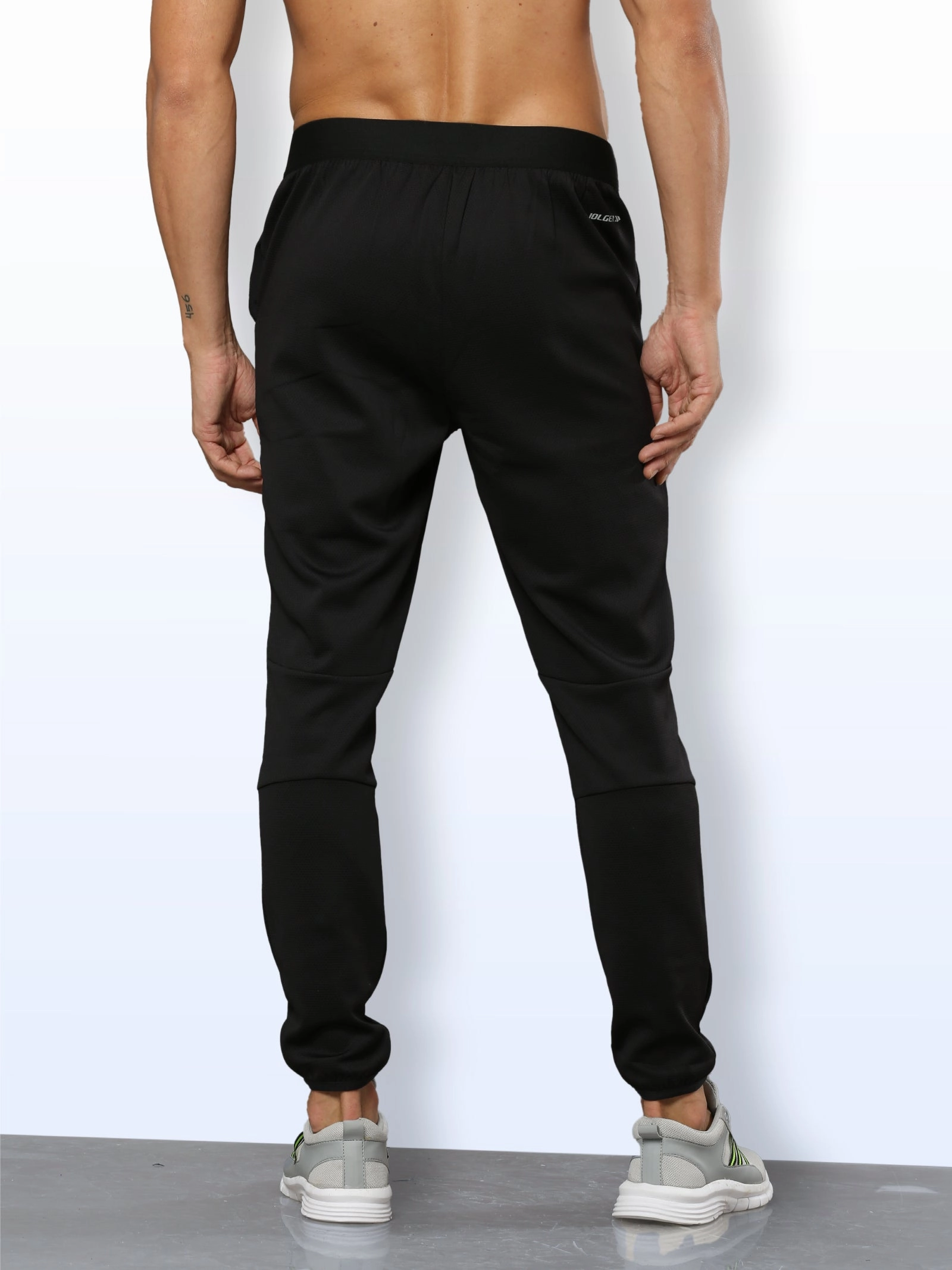 Men's Solid Breathable Gym Track Pants