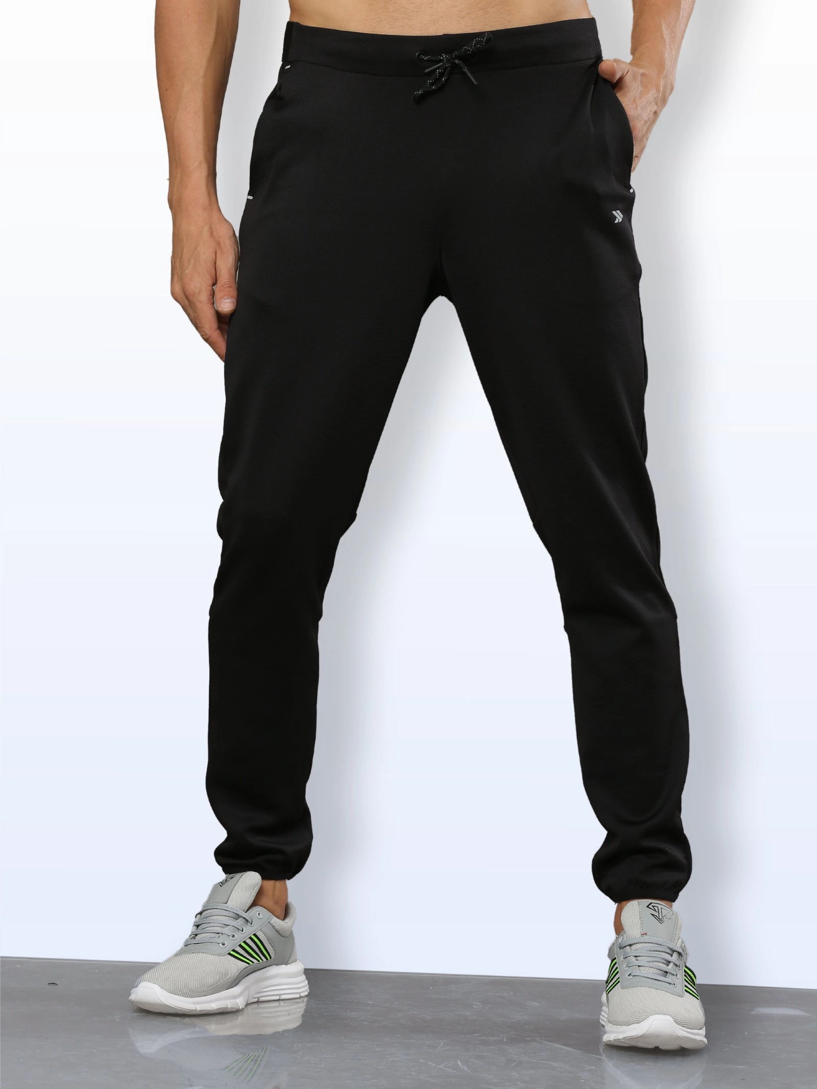 Men's Solid Breathable Gym Track Pants