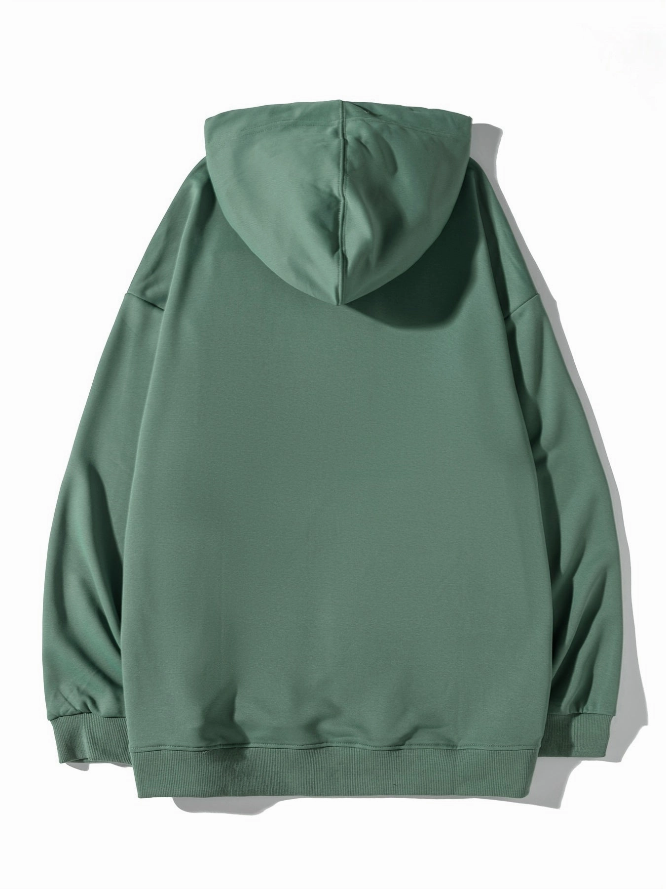 Men's Trend Drop Shoulder Hooded Sweatshirt