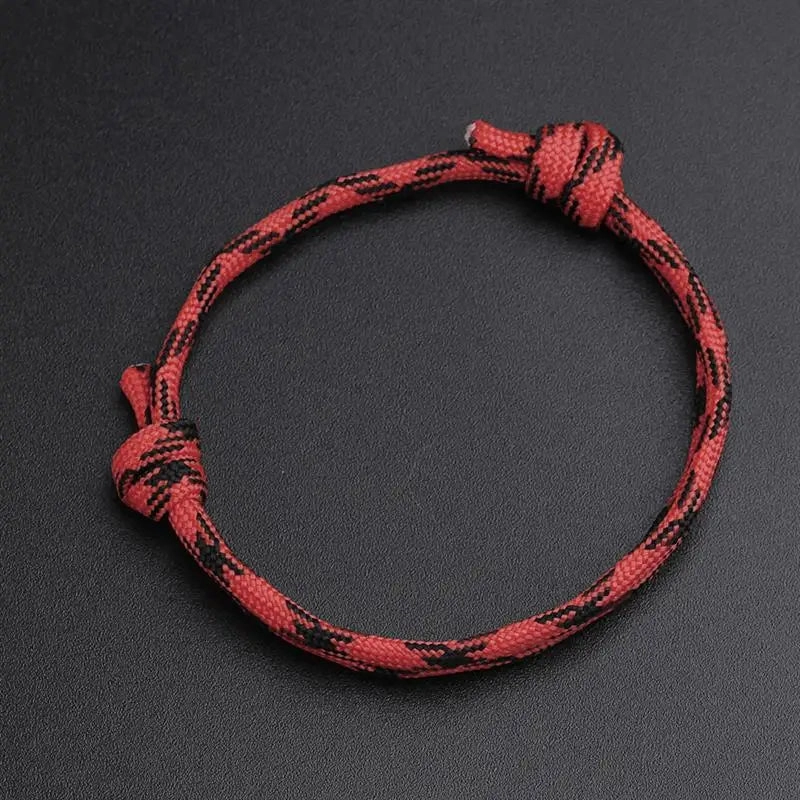 Minimalist Rope Bracelets For Men Women Handmade Adjustable
