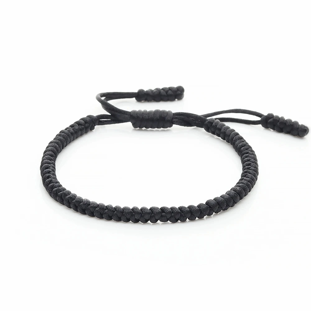 Multicolor Rope Lucky knots Bracelets Women Men Charm Woven Handmade Bangles Braided Adjustable Size Buddhism Jewelry Pulseras
