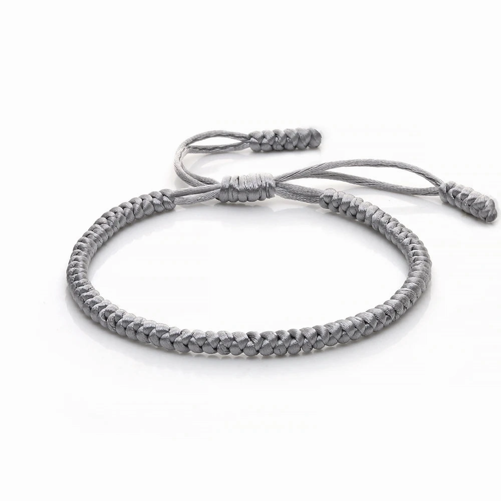 Multicolor Rope Lucky knots Bracelets Women Men Charm Woven Handmade Bangles Braided Adjustable Size Buddhism Jewelry Pulseras