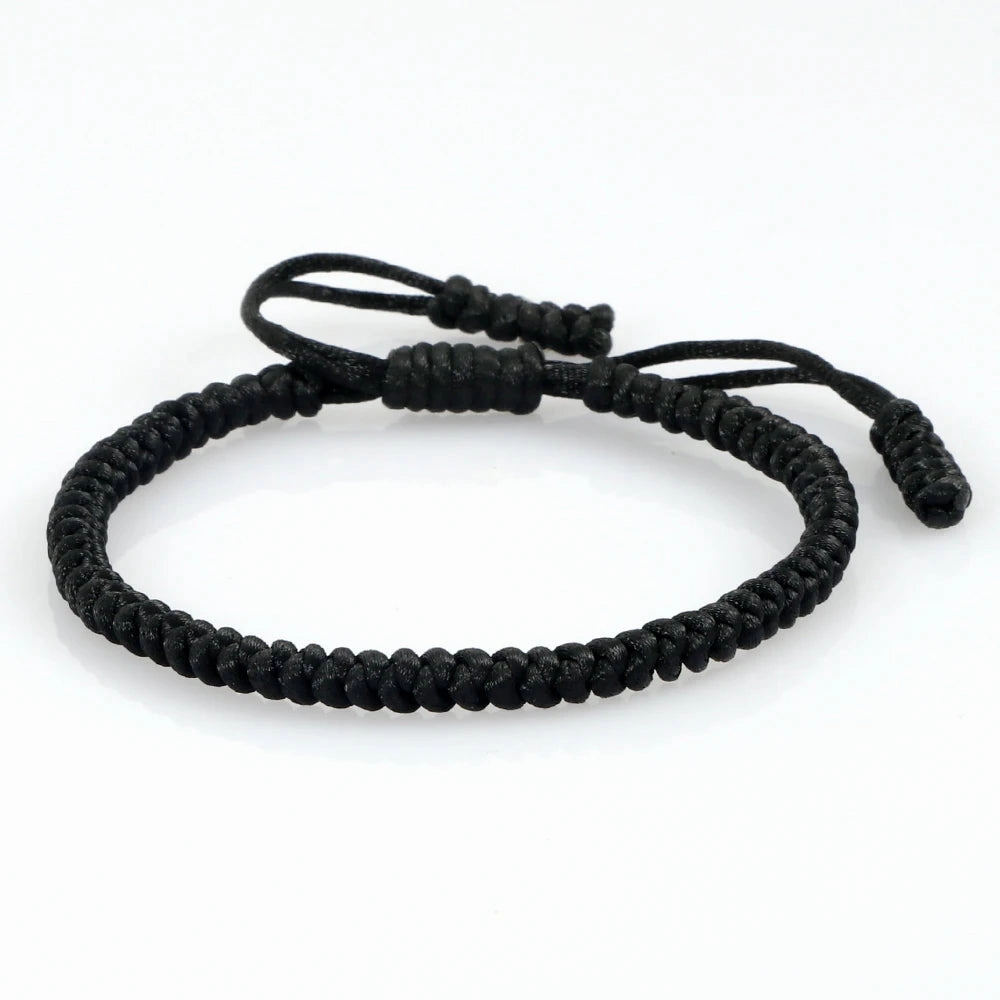 Multicolor Rope Lucky knots Bracelets Women Men Charm Woven Handmade Bangles Braided Adjustable Size Buddhism Jewelry Pulseras
