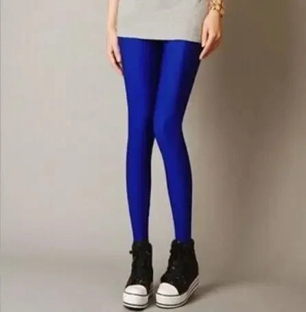 Multiple Color Neon Leggings for Women High Elastic Fashion