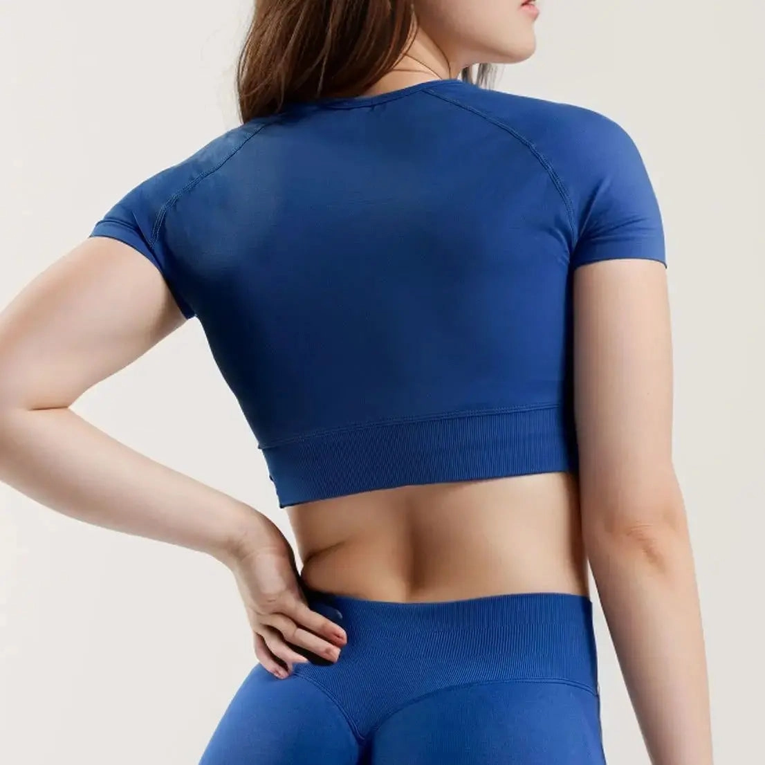 NCLAGEN Impact Tee Short Sleeve Shirt for Women Yoga Gym