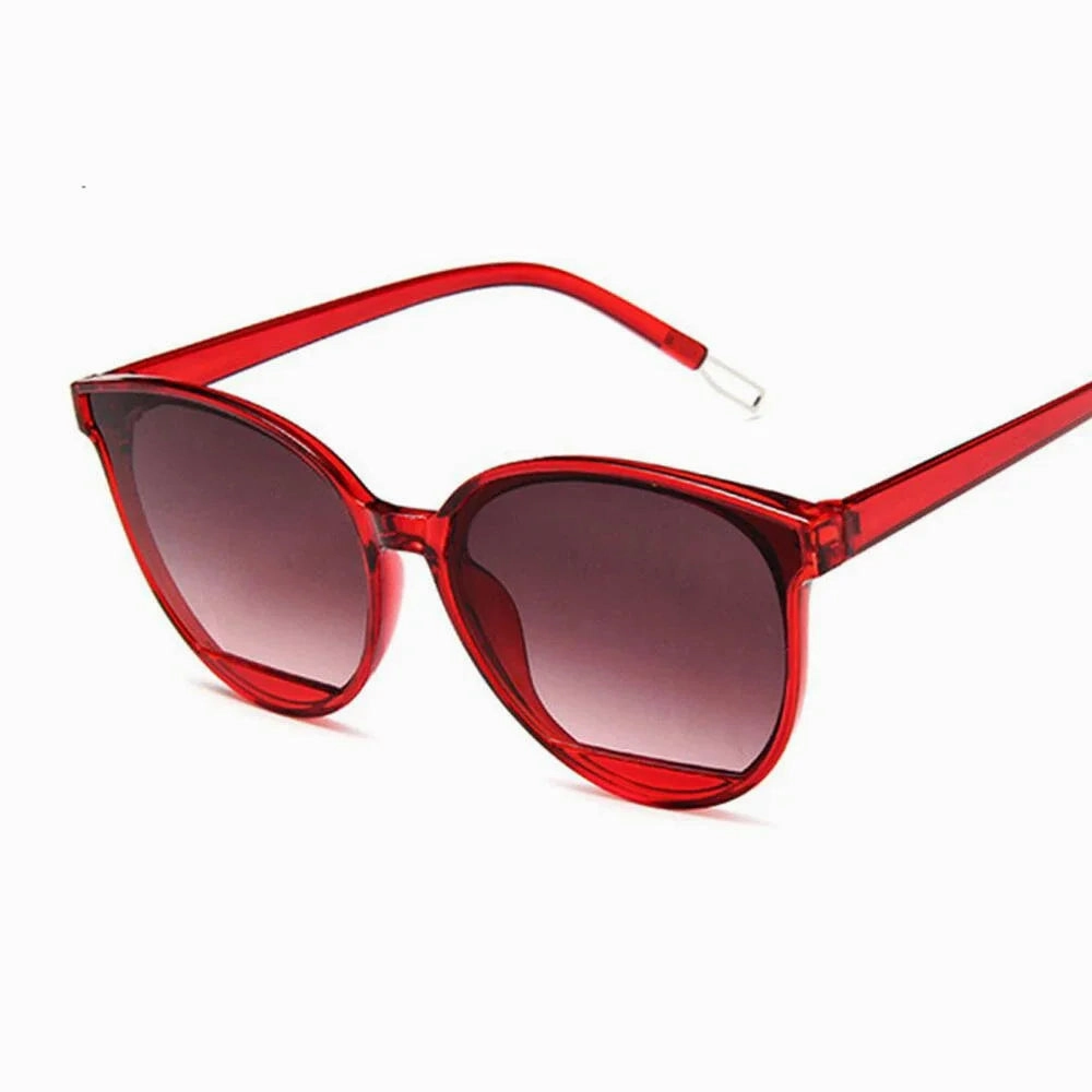 New Arrival Fashion Sunglasses Women Vintage Metal Mirror UV400