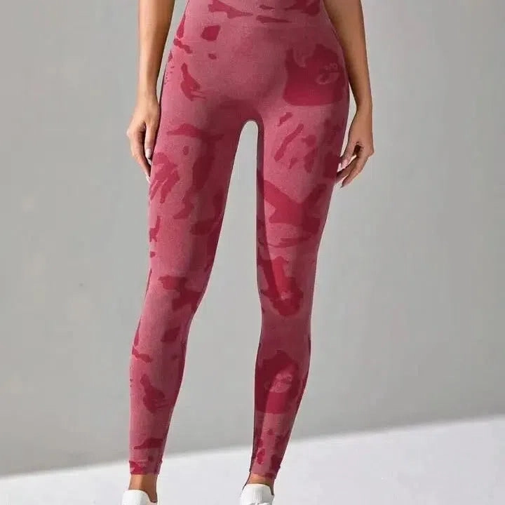 New Camo Leopard Seamless Leggings for Women Active Wear