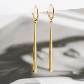 New Fashion Long Pendant Drop Earrings For Women Elegant Dangle Jewelry