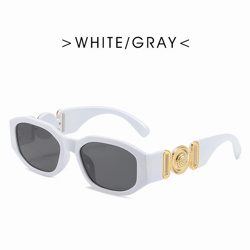 New Fashion Vintage Glasses Small Rectangle Sunglasses UV400