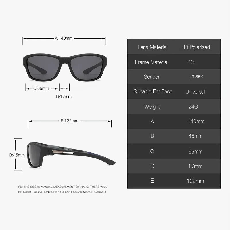 New Polarized Sunglasses Men Driving Sport Vintage Eyewear