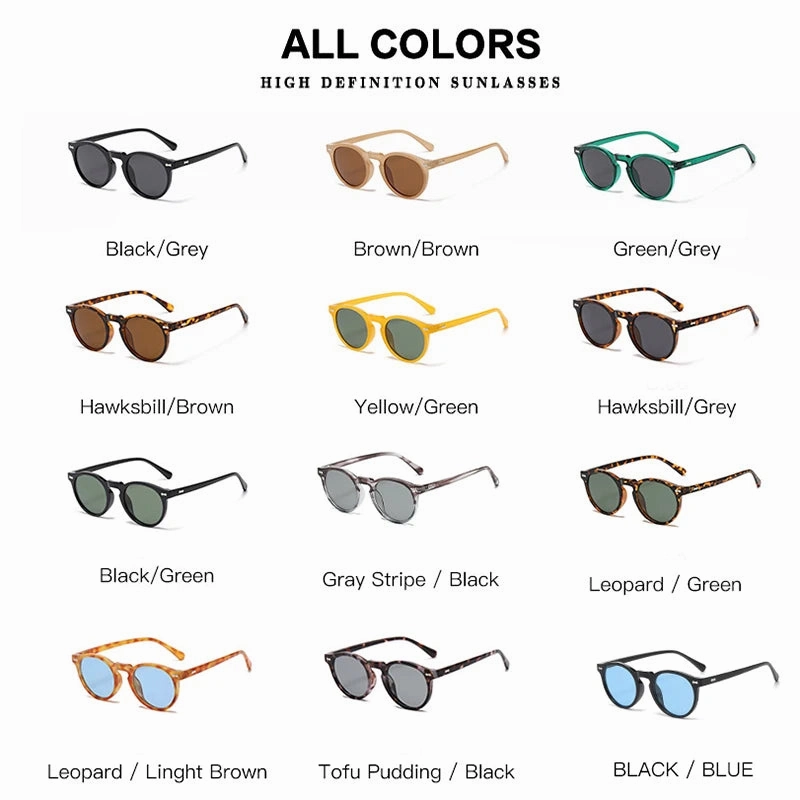New Polarized Sunglasses UV400 Vintage Unisex Style Shades