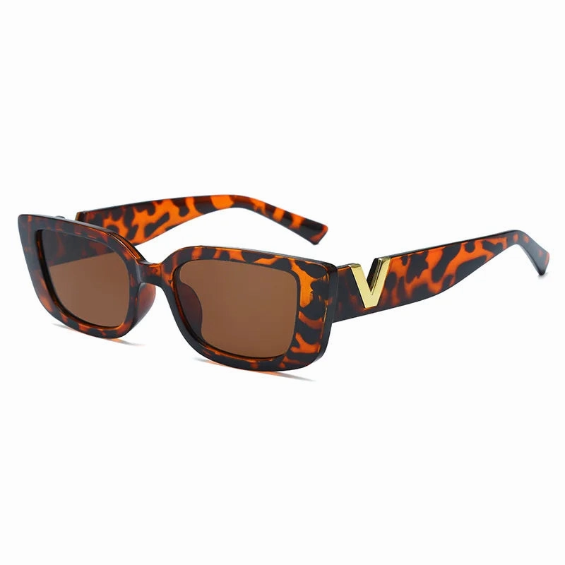 New Small Frame V-Shaped Fashion Sunglasses UV400 Protection