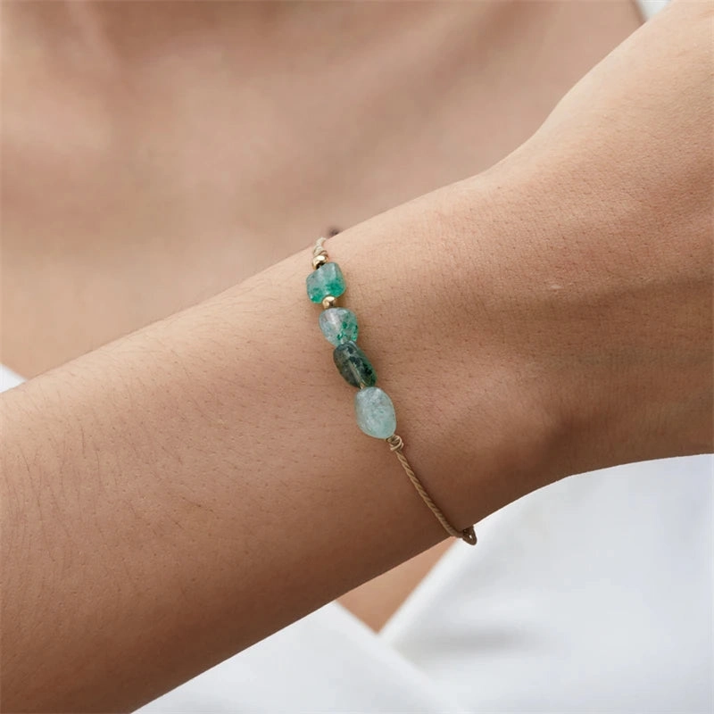 New Trendy 12 Constellation Couple Bracelets For Women Natural Stone Hand Woven Rope Bracelet Aries Taurus Friendship Jewelry