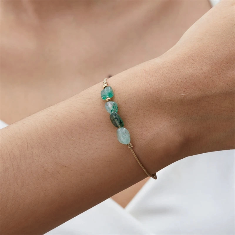 New Trendy 12 Constellation Couple Bracelets For Women Natural Stone Hand Woven Rope Bracelet Aries Taurus Friendship Jewelry