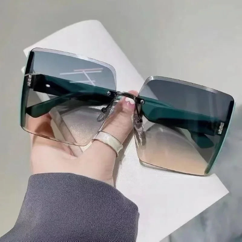 New Vintage Square Sunglasses Woman Classic Retro Style
